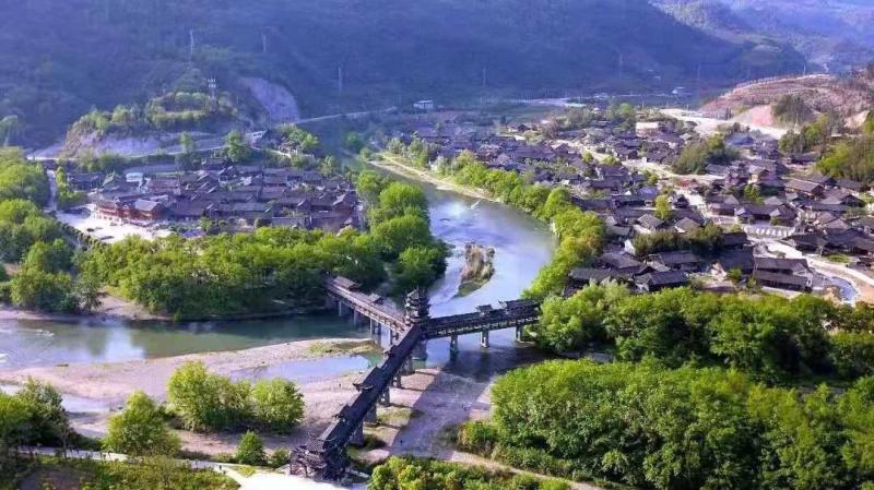 一桥通三域,美丽捞车河